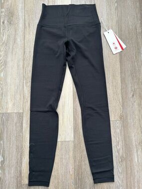 lululemon athletica Black High-Rise Align Leggings Team Canada